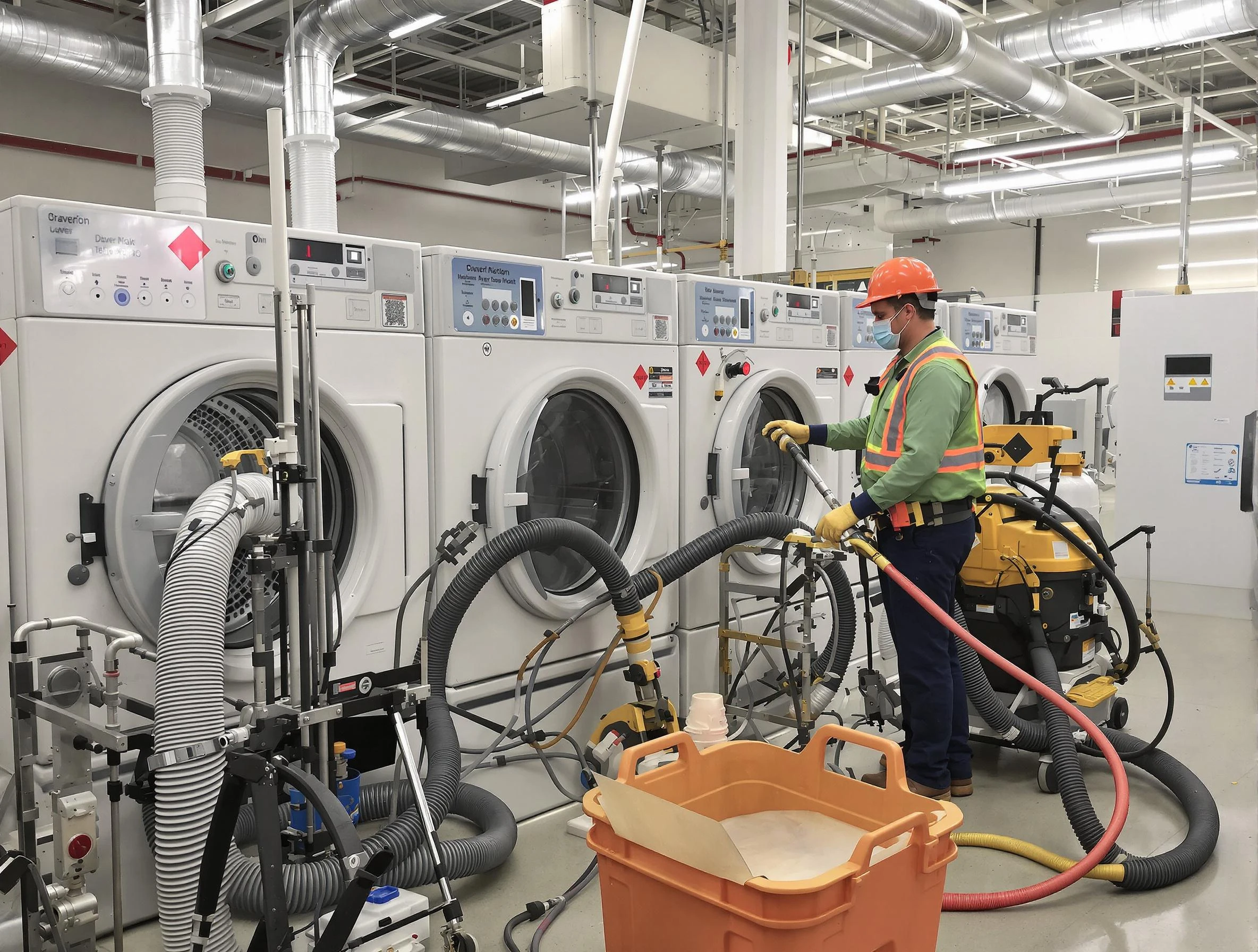 Commercial-grade dryer vent cleaning by Suwanee Dryer Vent Cleaning in Suwanee