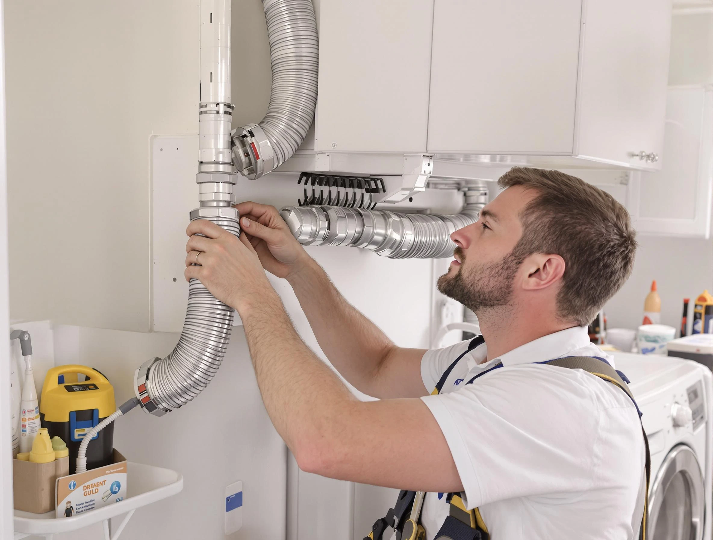 Professional dryer vent repair and installation by Suwanee Dryer Vent Cleaning in Suwanee