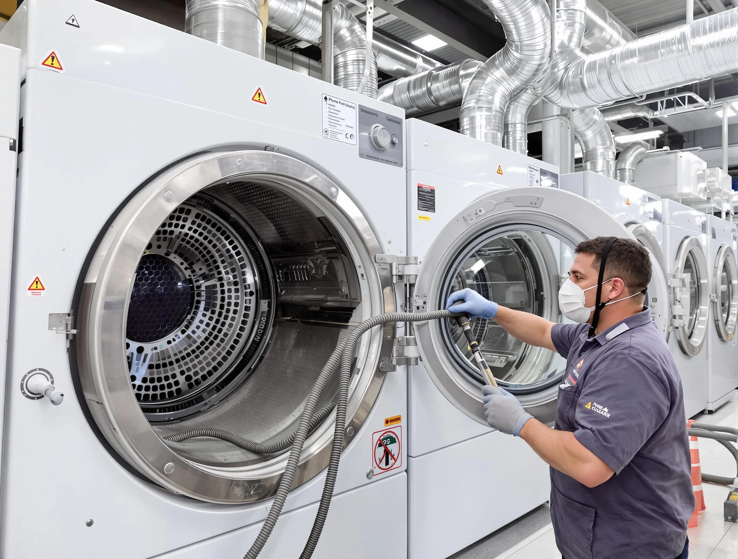 Industrial-grade dryer vent cleaning by Suwanee Dryer Vent Cleaning in Suwanee